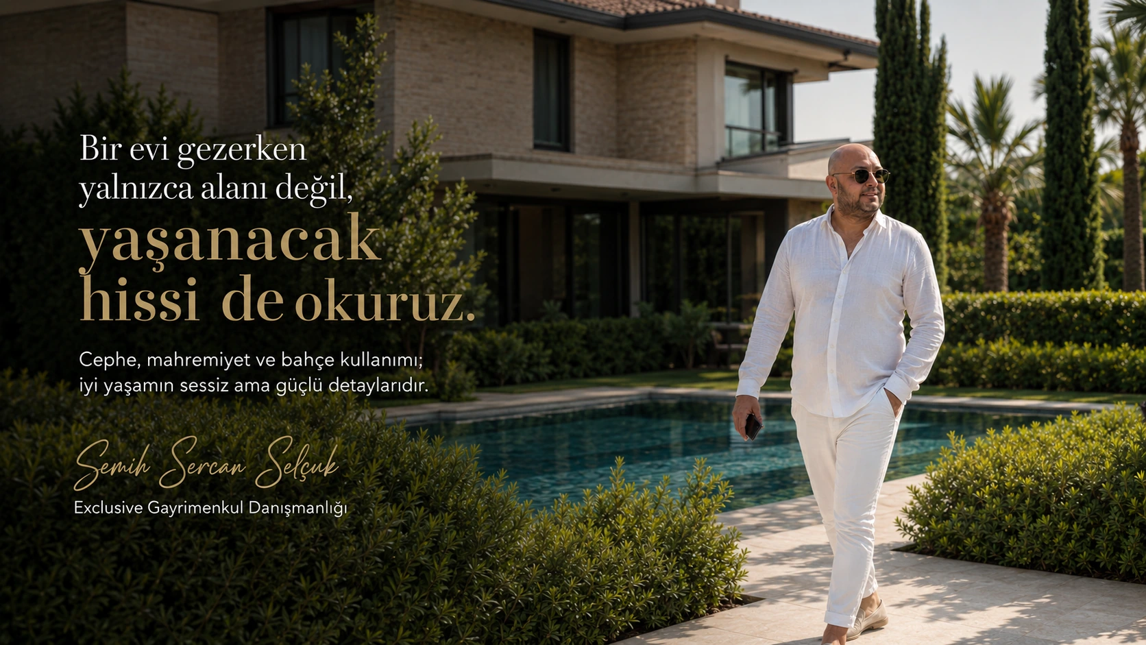 Yaşamı yerinde gösteriyoruz — sahil villaları