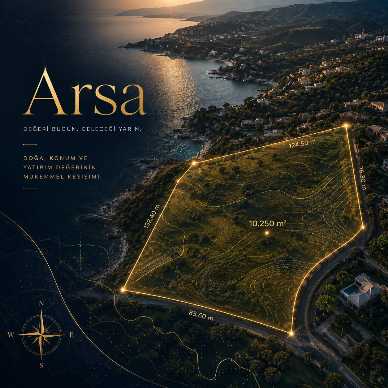 Urla Gelişim Aksında Arsa